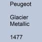 Preview: Peugeot, Glacier Metallic, 1477.